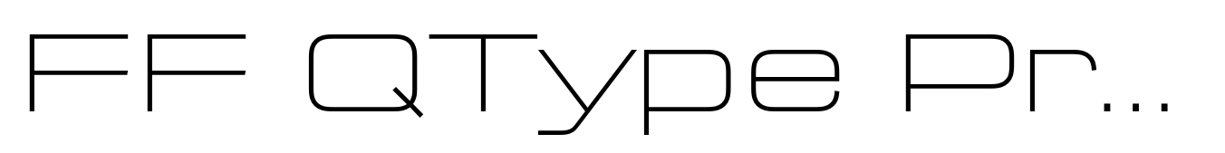 FF QType Pro Extended Extra Light